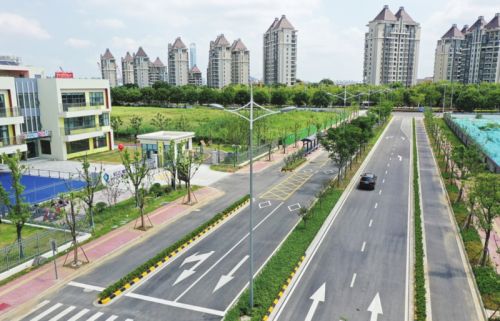 园区湖西新增苏桐路东延