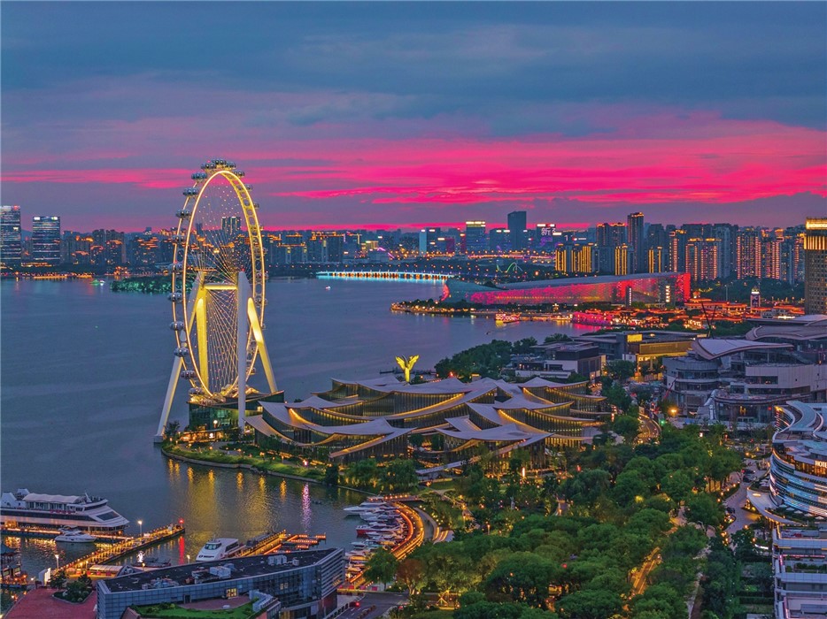 夕阳醉了